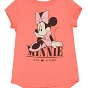 NEW Disney Little Girls Short Sleeve Tee Size 6